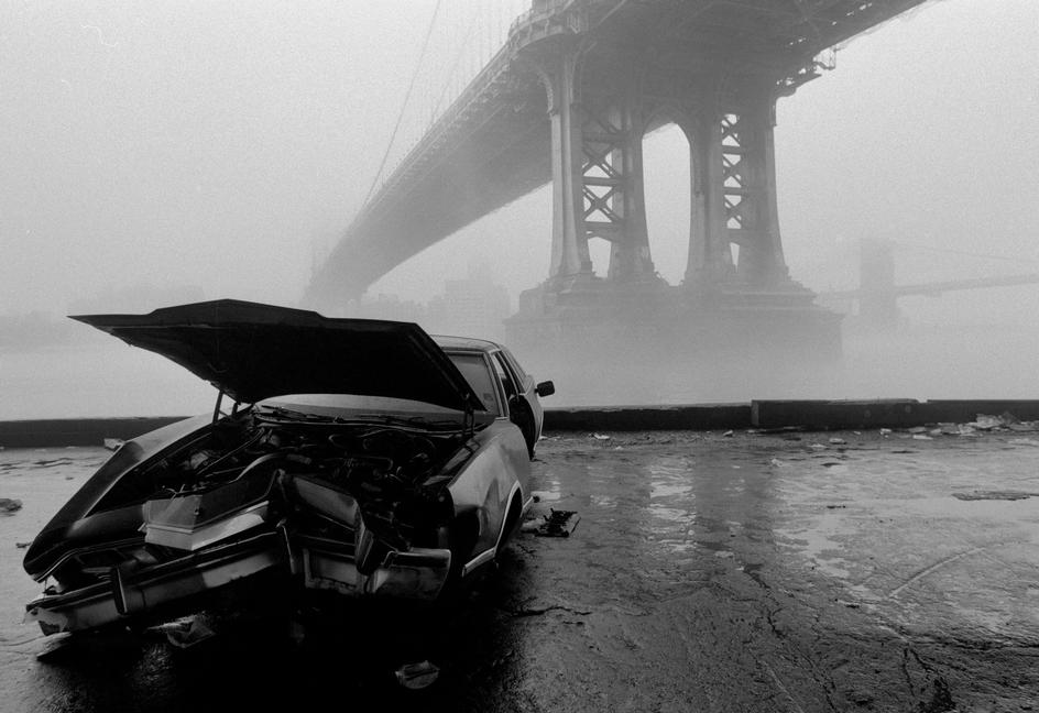 Photos: 1986 - Manhattan Bridge and Brooklyn Bridge