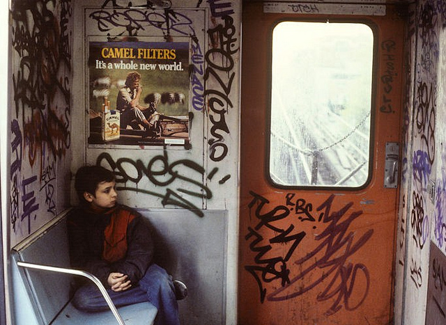 Photo: 1980s NYC Subway Graffiti