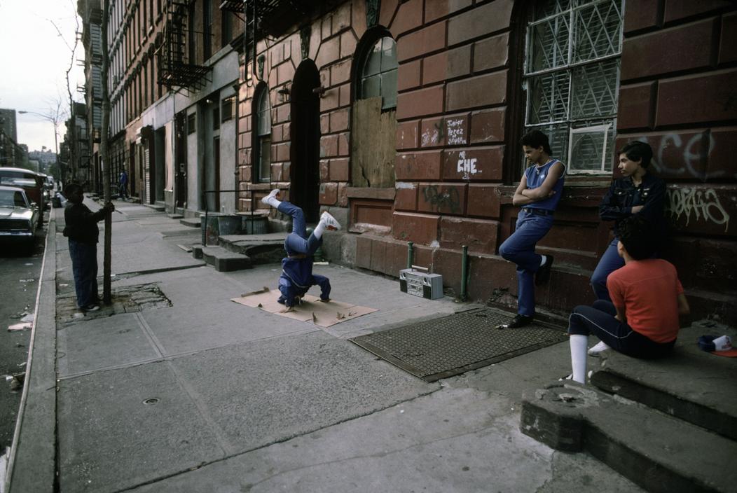 Photo:  Breakdancing in the East Village/Lower East Side
