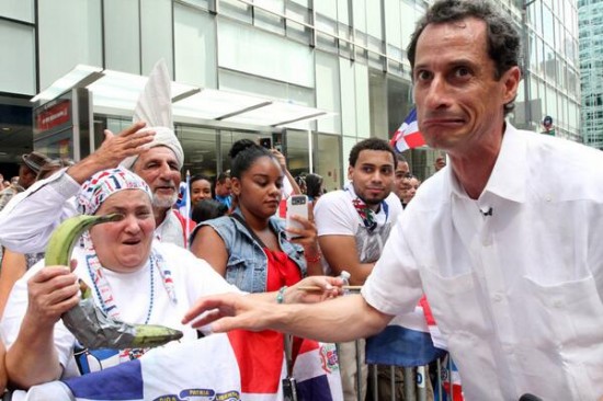 Photo:  Anthony Weiner Goes to a Parade