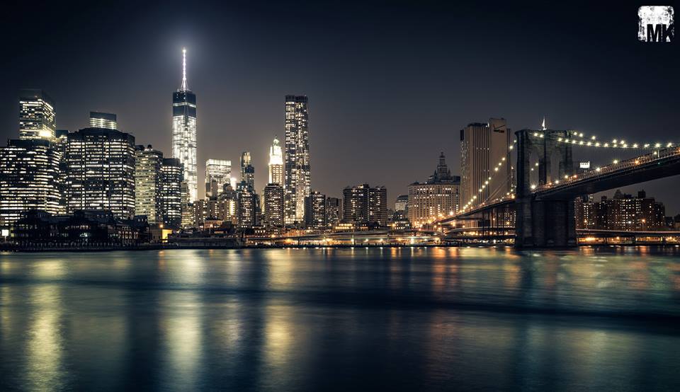 Photo:  NYC Skyline - Brooklyn Bridge Park by Michael Kafka