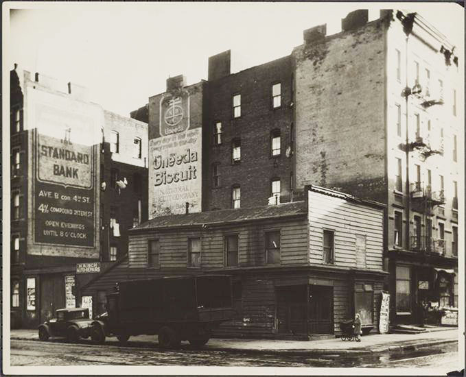 Photo:  140 Ave D (at 10th St), 1932, by Charles Von Urban