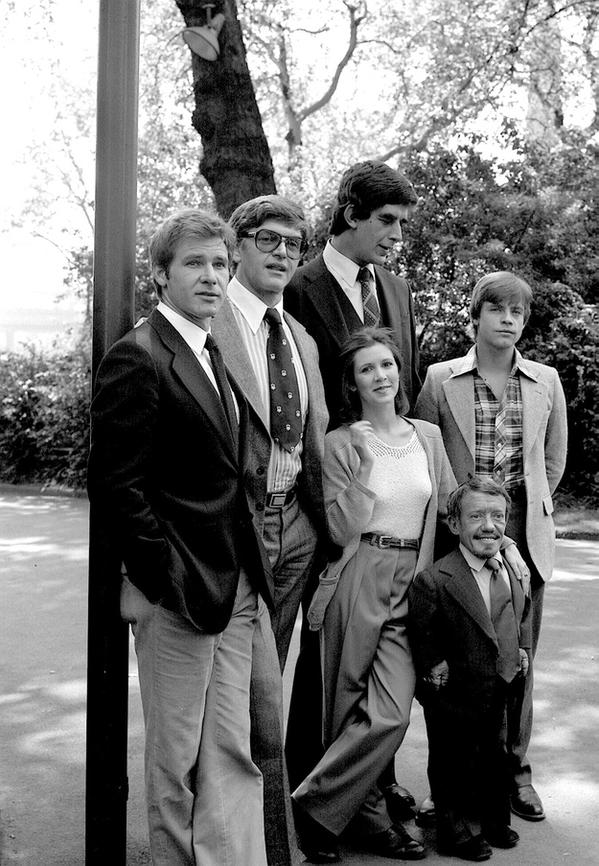 Photo:  The Original Cast of Star Wars