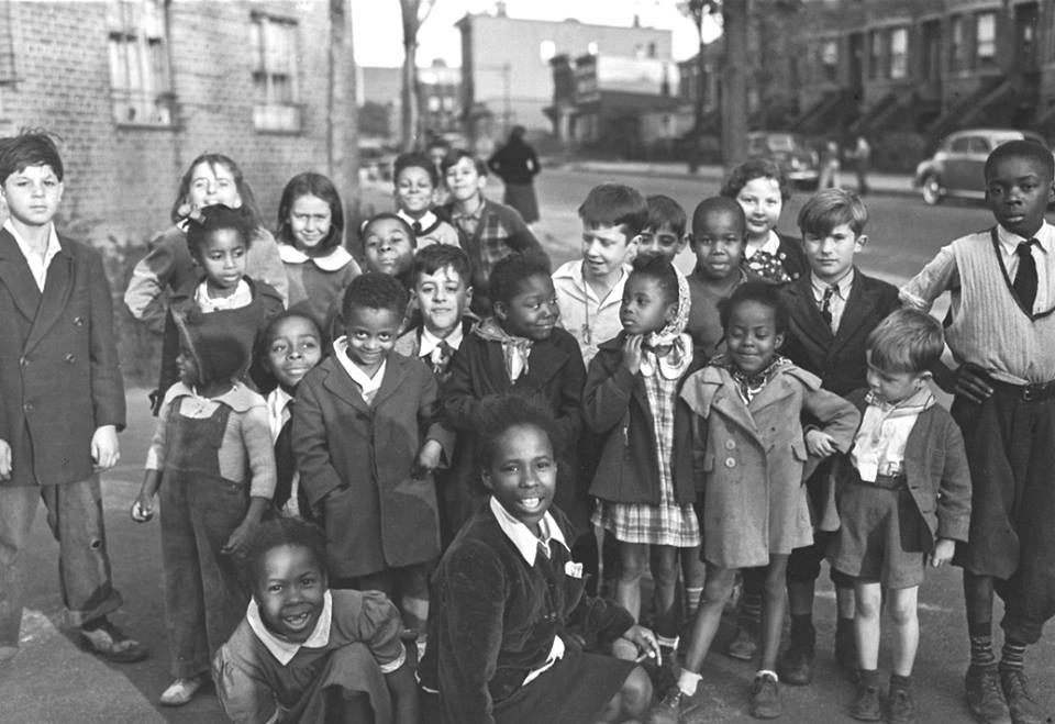 Photo:  Kingsborough Housing Project, Brooklyn, NY, 1940s, by Joe Schwartz